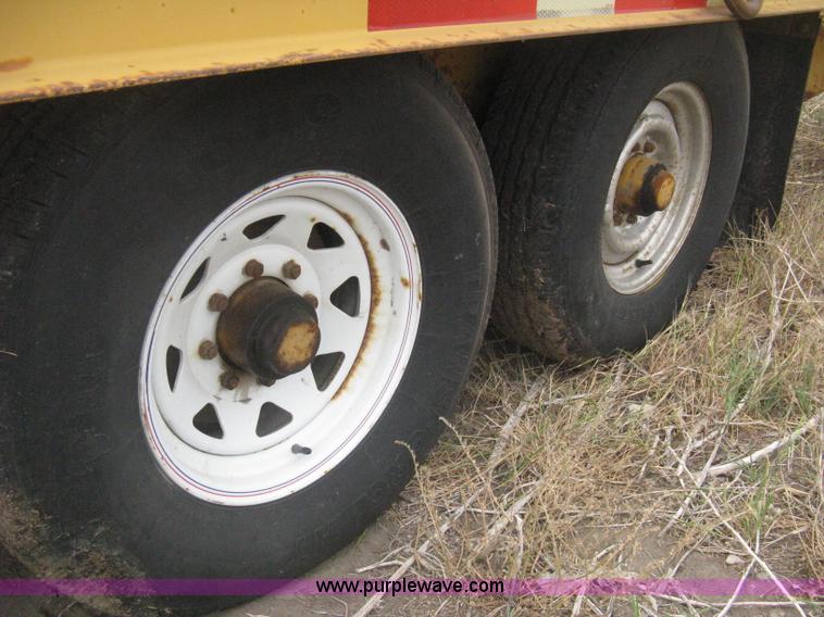 image for item AS9184 2002 Belshe FB-14 equipment trailer