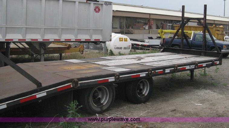 image for item AS9186 2008 Interstate 20DTA flatbed trailer