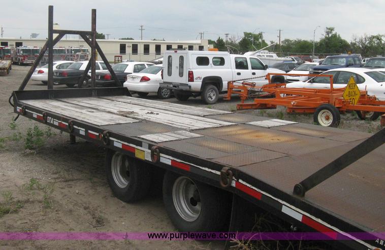 image for item AS9186 2008 Interstate 20DTA flatbed trailer