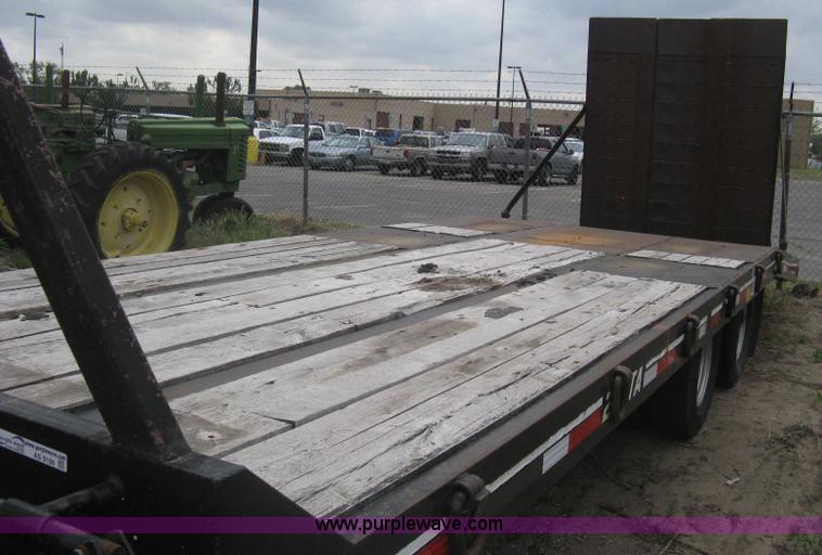 image for item AS9186 2008 Interstate 20DTA flatbed trailer