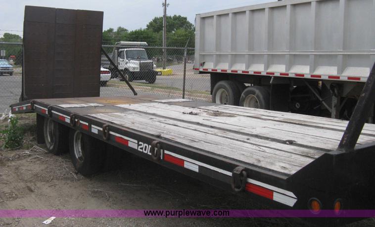 image for item AS9186 2008 Interstate 20DTA flatbed trailer