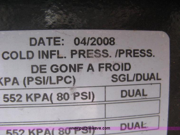 image for item AS9186 2008 Interstate 20DTA flatbed trailer