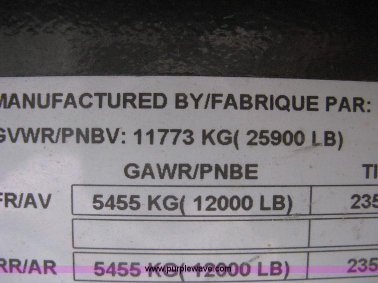 image for item AS9186 2008 Interstate 20DTA flatbed trailer