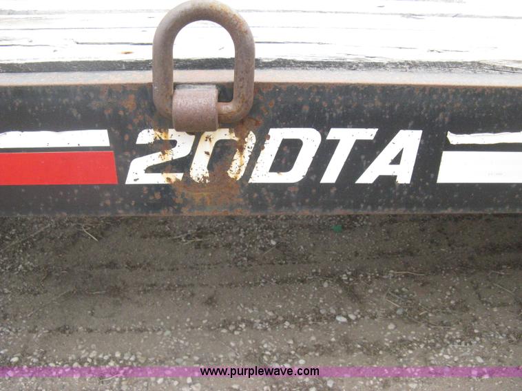 image for item AS9186 2008 Interstate 20DTA flatbed trailer