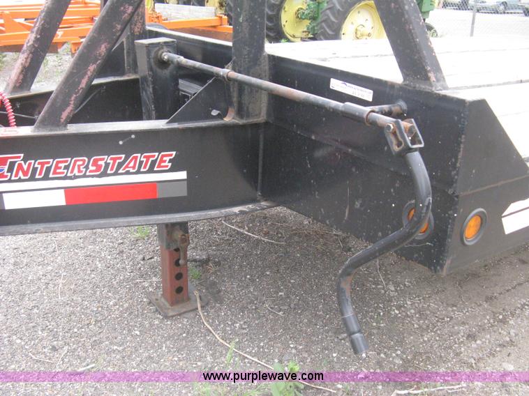 image for item AS9186 2008 Interstate 20DTA flatbed trailer