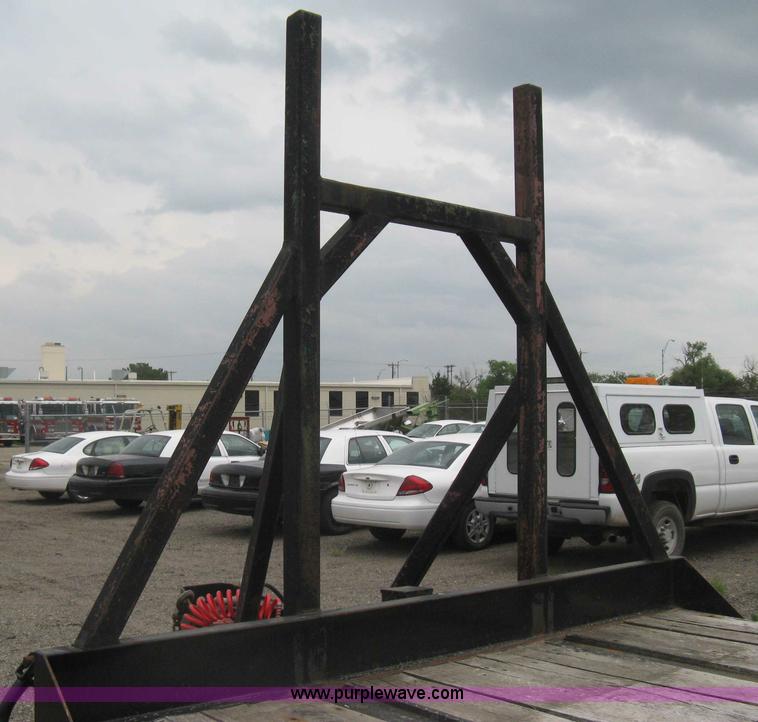 image for item AS9186 2008 Interstate 20DTA flatbed trailer