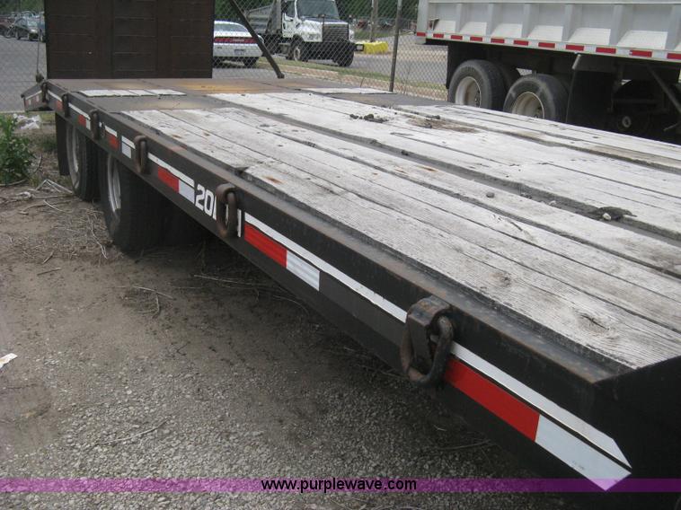 image for item AS9186 2008 Interstate 20DTA flatbed trailer