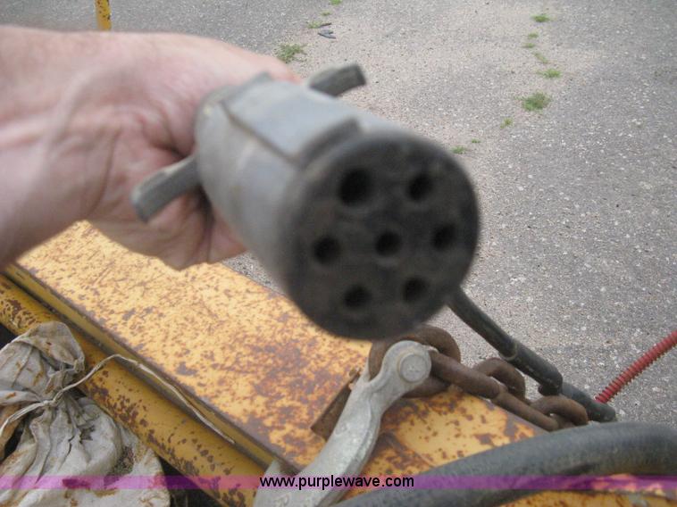 image for item AS9187 1999 Trail King TK50RB-3000 roll back flatbed trailer