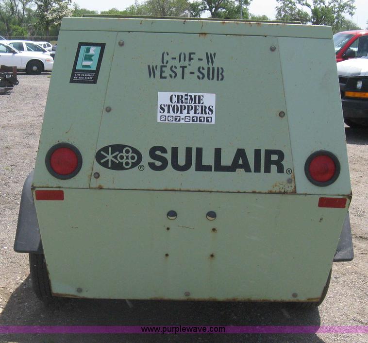 image for item AS9197 1999 Sullair 185DPQJD mobile compressor