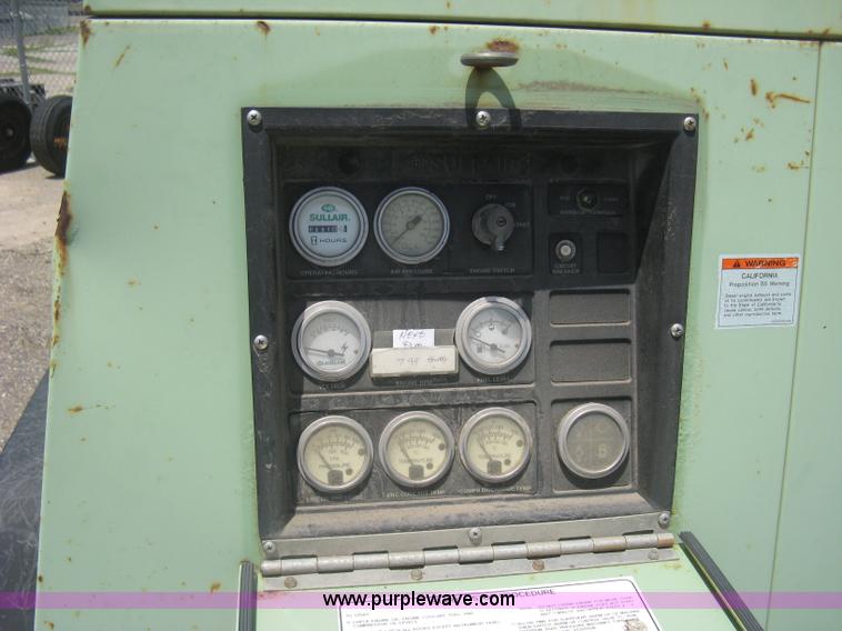 image for item AS9197 1999 Sullair 185DPQJD mobile compressor