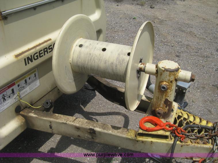 image for item AS9198 1995 Ingersoll Rand P175WJD mobile compressor