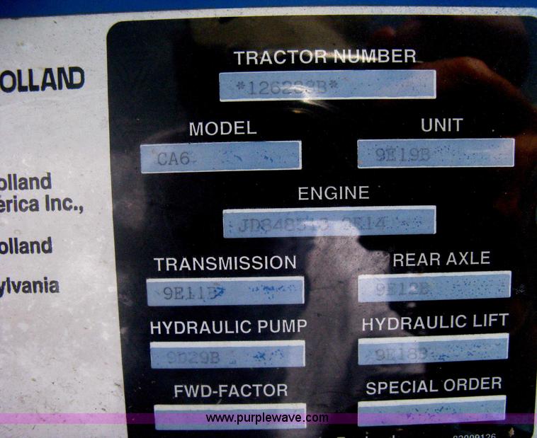 image for item AS9199 1999 New Holland 3930 tractor