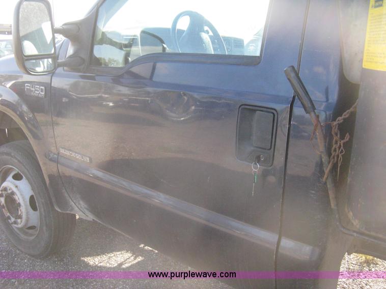 image for item AS9210 2001 Ford F450 XL Super Duty dump bed truck