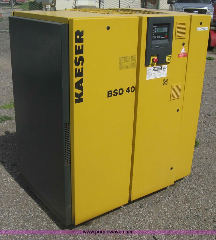 image for item AS9218 2002 Kaeser BSD40 industrial air compressor