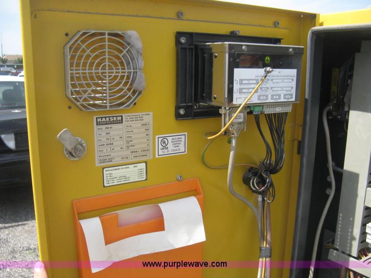 image for item AS9218 2002 Kaeser BSD40 industrial air compressor