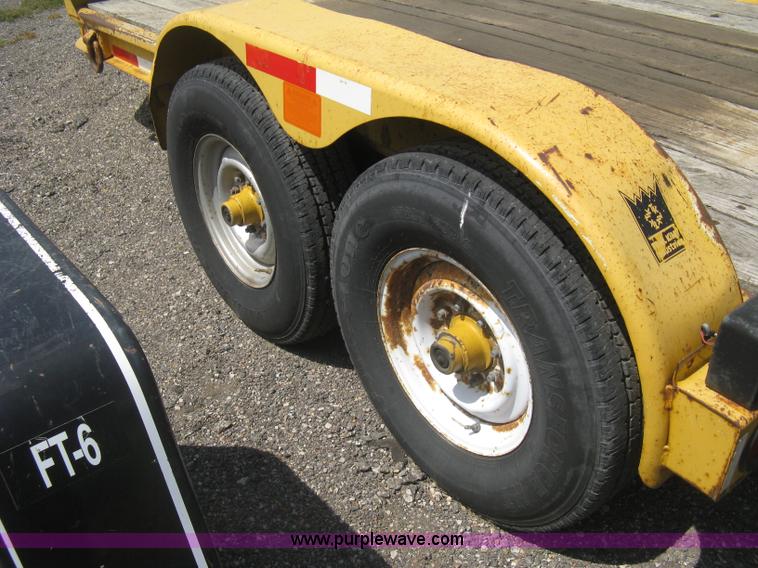 image for item AS9227 2002 Trail King TKT12U tilt deck trailer