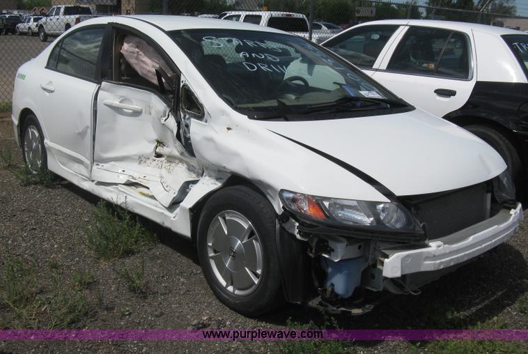 image for item G8261 2008 Honda Civic Hybrid CVT AT-PZEC