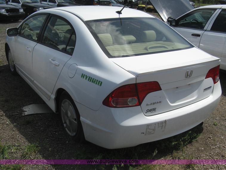 image for item G8261 2008 Honda Civic Hybrid CVT AT-PZEC