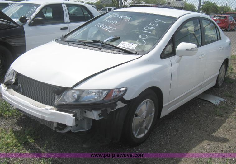 image for item G8261 2008 Honda Civic Hybrid CVT AT-PZEC