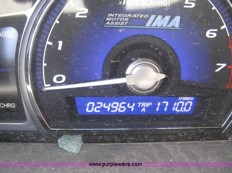 image for item G8261 2008 Honda Civic Hybrid CVT AT-PZEC