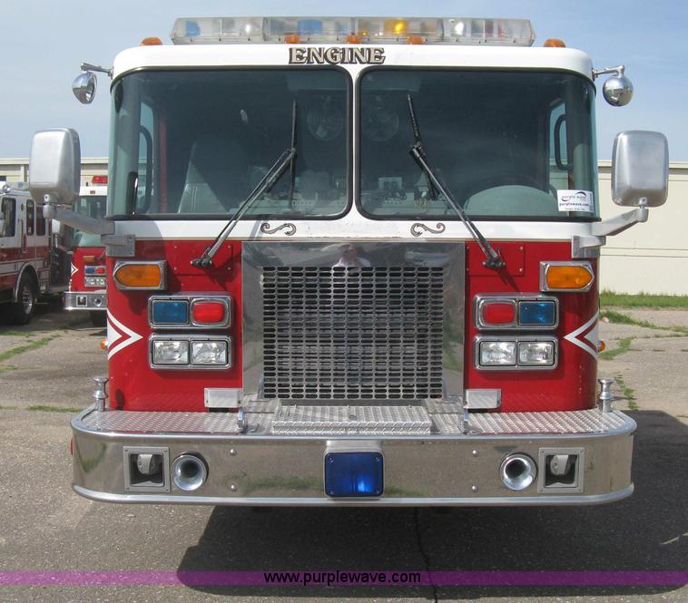 image for item H5458 1998 Spartan Gladiator fire truck