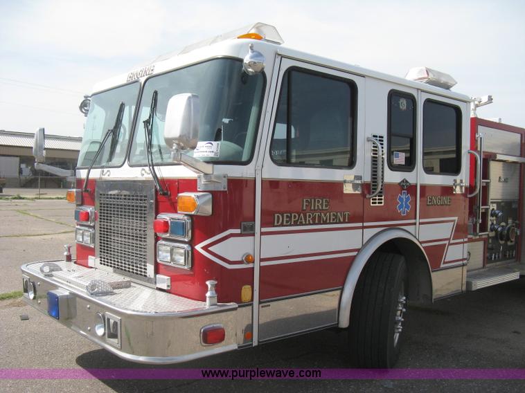 image for item H5458 1998 Spartan Gladiator fire truck