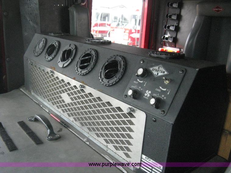 image for item H5458 1998 Spartan Gladiator fire truck