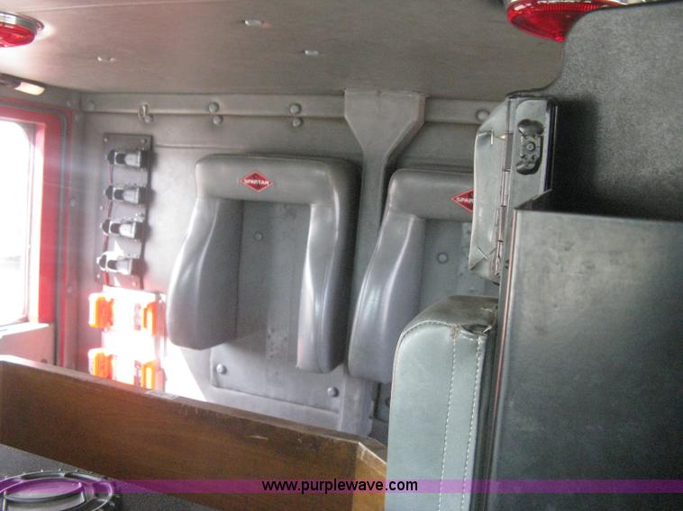 image for item H5458 1998 Spartan Gladiator fire truck