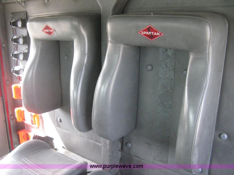 image for item H5458 1998 Spartan Gladiator fire truck