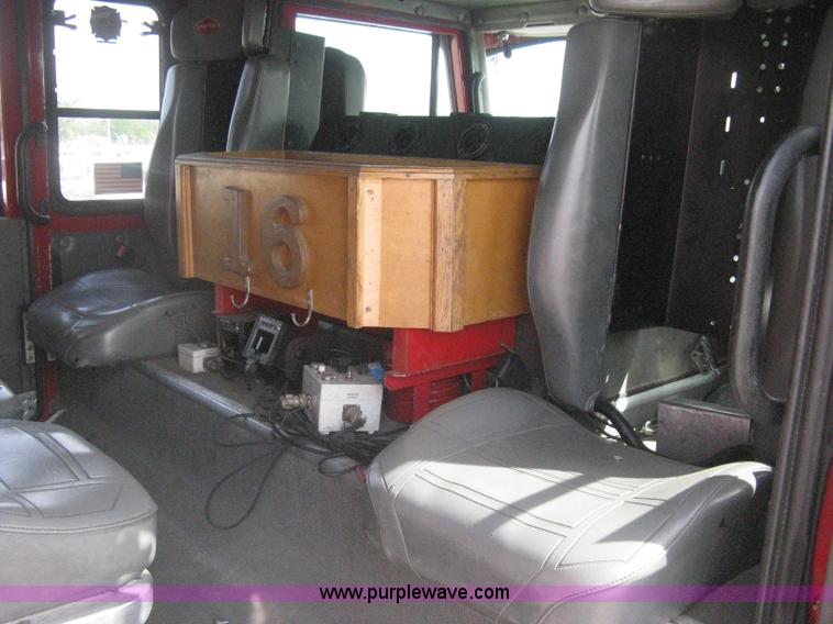 image for item H5458 1998 Spartan Gladiator fire truck