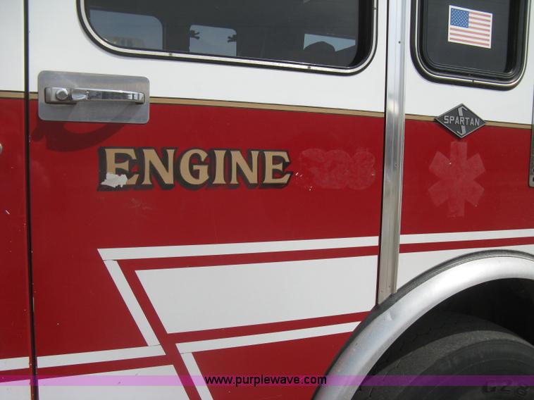 image for item H5459 1995 Spartan Gladiator fire truck