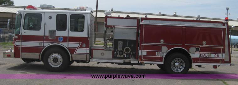 image for item H5460 2000 HME 1871 fire truck