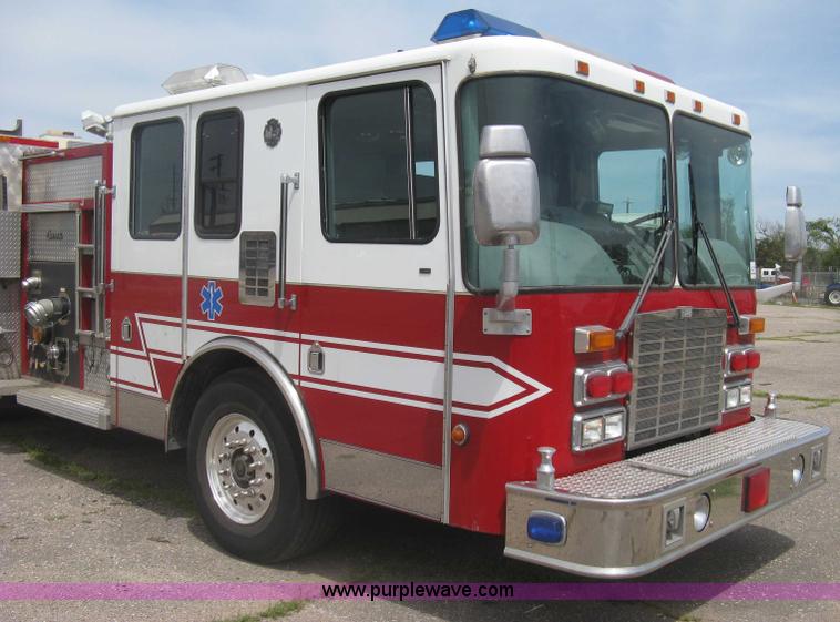 image for item H5460 2000 HME 1871 fire truck