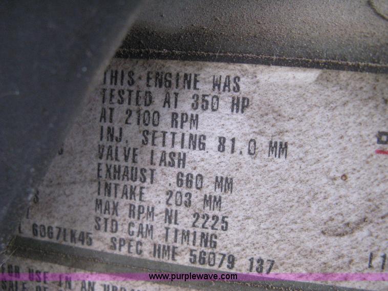 image for item H5460 2000 HME 1871 fire truck