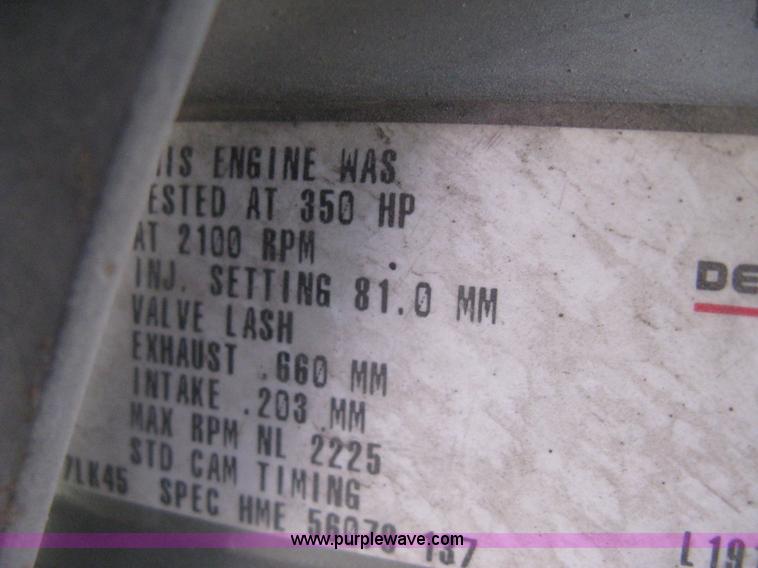 image for item H5461 2000 HME 1871 fire truck