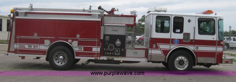 image for item H5462 2000 HME 1871 fire truck