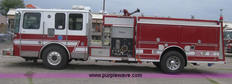 image for item H5462 2000 HME 1871 fire truck