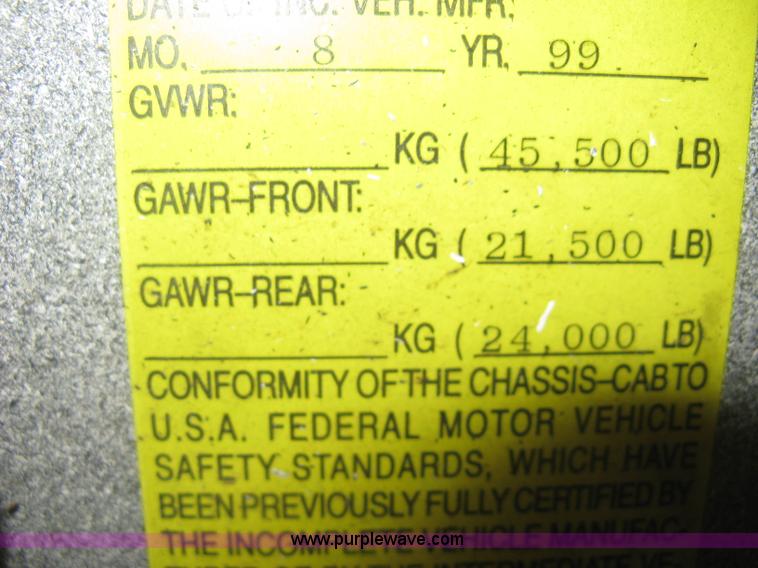 image for item H5462 2000 HME 1871 fire truck