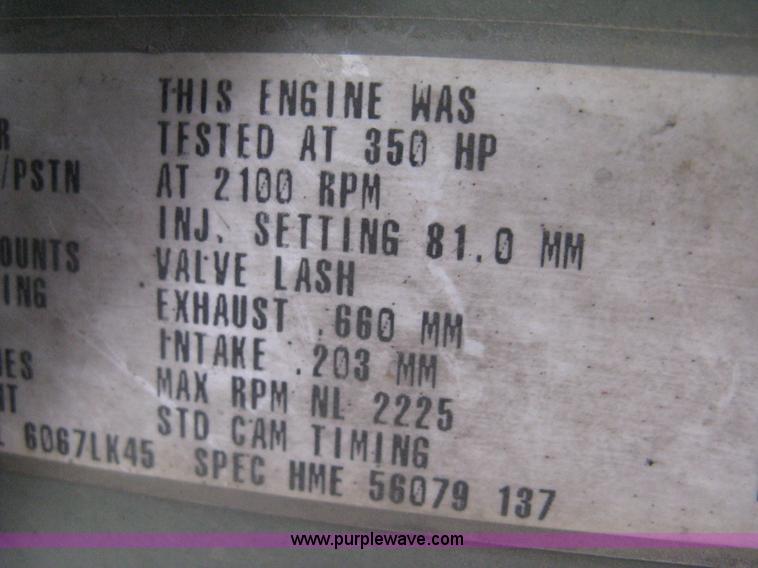 image for item H5462 2000 HME 1871 fire truck