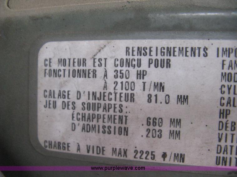 image for item H5462 2000 HME 1871 fire truck