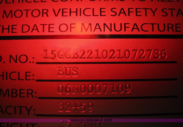 image for item H5464 2002 Gillig Low Floor 35' transit bus