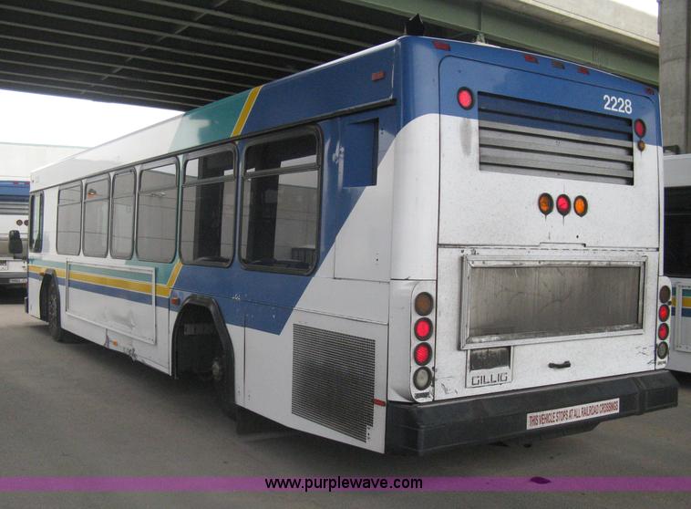 image for item H5465 2002 Gillig Low Floor G22B102N4 transit bus
