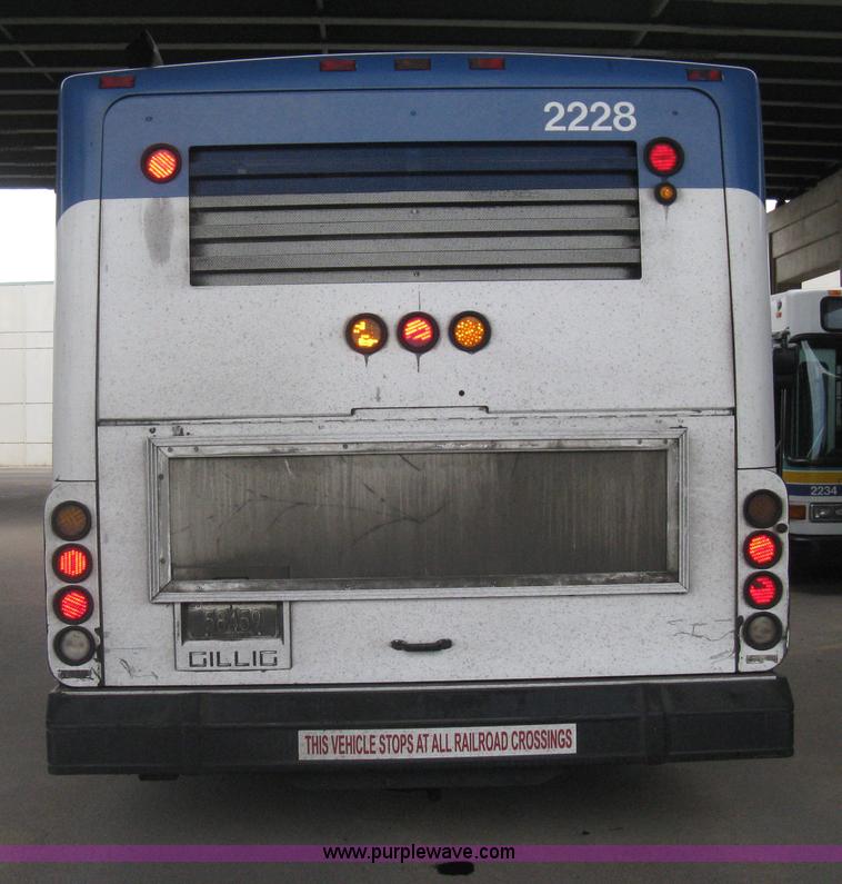 image for item H5465 2002 Gillig Low Floor G22B102N4 transit bus