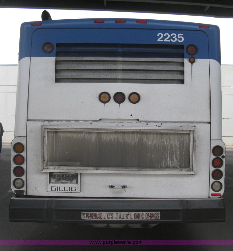 image for item H5466 2002 Gillig Low Floor G22B102N4 transit bus