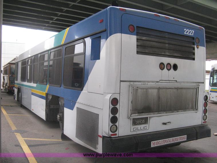 image for item H5468 2002 Gillig Low Floor 35' transit bus