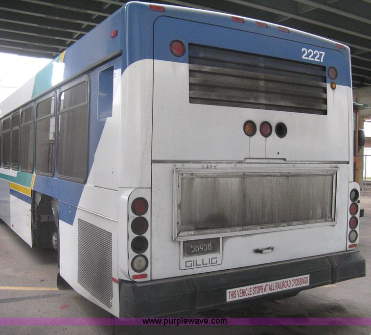 image for item H5468 2002 Gillig Low Floor 35' transit bus