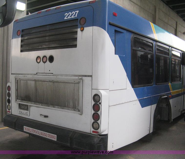 image for item H5468 2002 Gillig Low Floor 35' transit bus