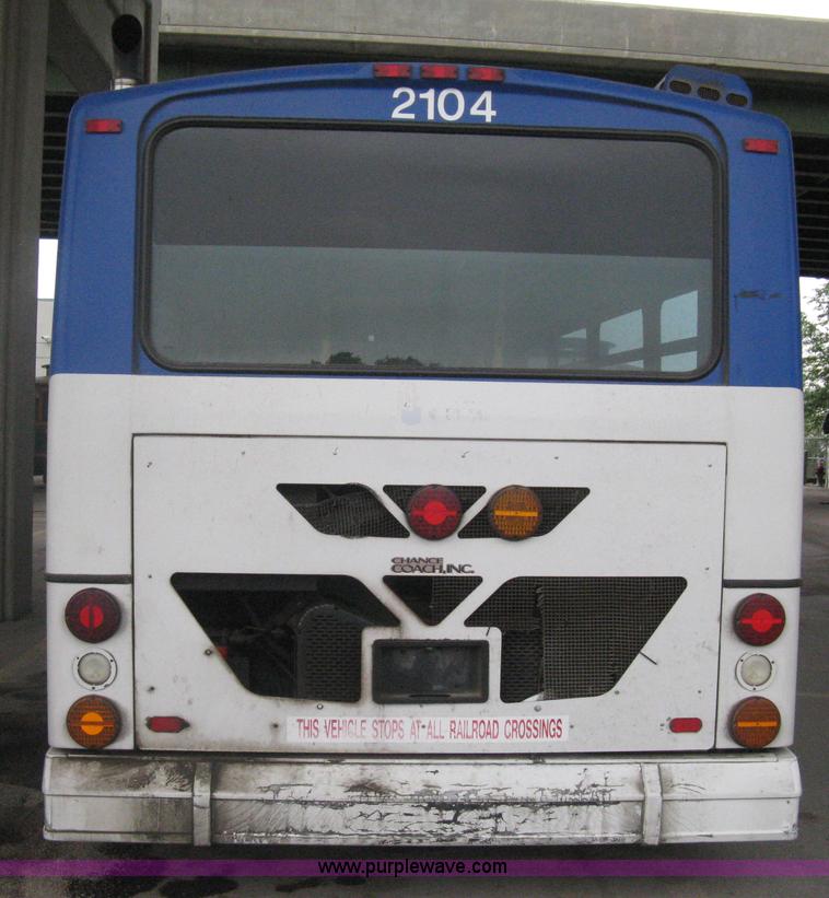 image for item H5472 2001 Chance Coach Opus 29' transit bus
