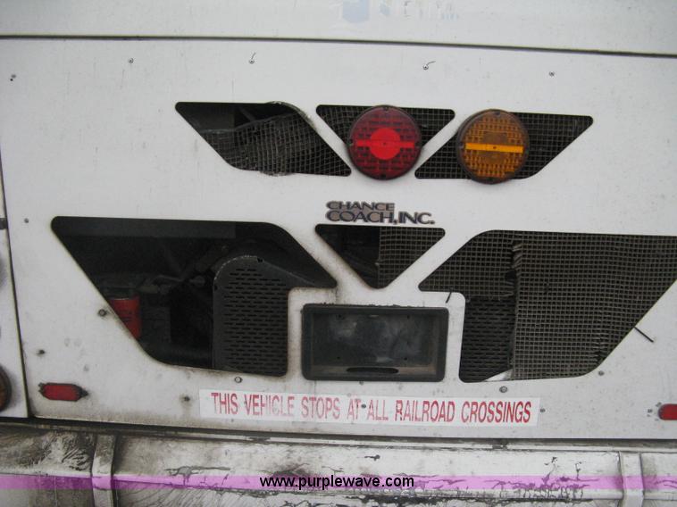 image for item H5472 2001 Chance Coach Opus 29' transit bus