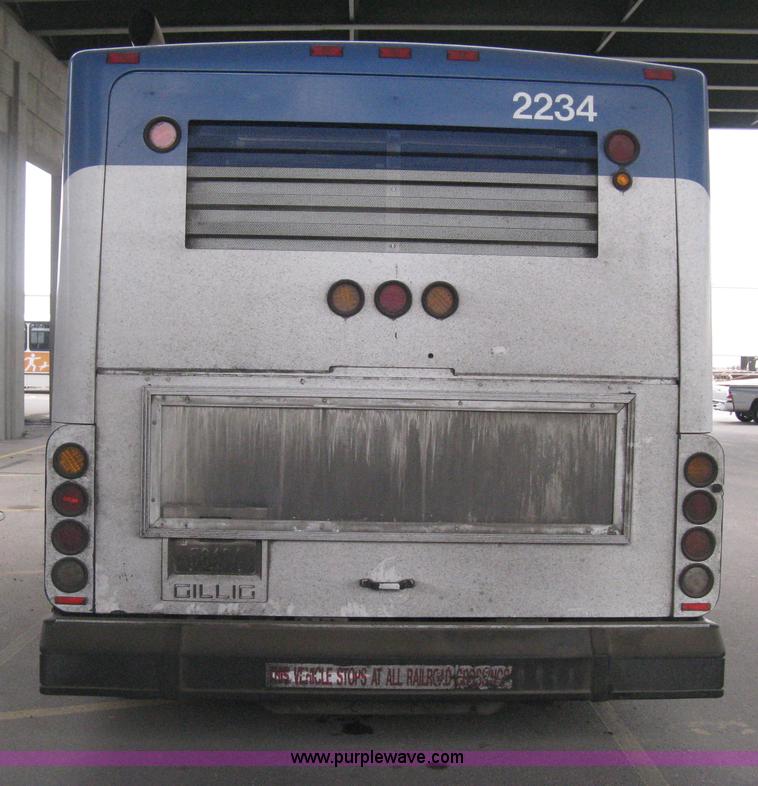 image for item H5473 2002 Gillig Low Floor 35' transit bus